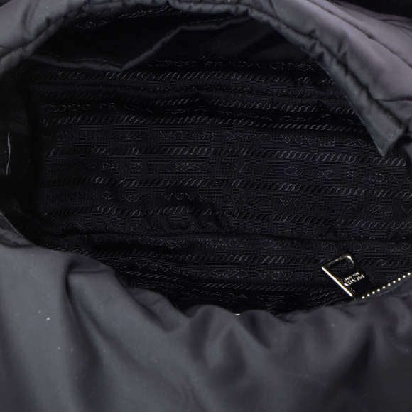 Prada Padded Flap Shoulder Bag Quilted Tessuto - Picture 5 of 8